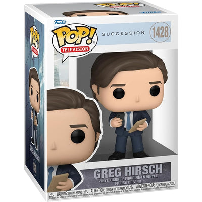 Figurka Funko POP TELEVISION SUCCESSION GREG HIRSCH 1428 - kolekcjonerska premium dla fanow kolekcjonerow