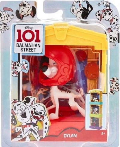Zabawka 101 DALMATYŃCZYKÓW DYLAN + DOMEK MATTEL - kolekcjonerska premium zabawki Aseo dla dzieci