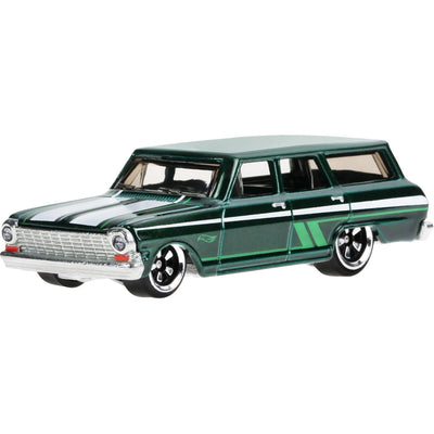 HOT WHEELS HOT WAGONS SAMOCHÓD KOLEKCJON - widok 2 Mattel opakowanie szczegoly collectible