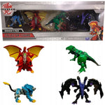 Zabawka BAKUGAN ZESTAW DRAGONOID HYDOROUS NILLIOUS TROX - kolekcjonerska premium zabawki Aseo dla dzieci