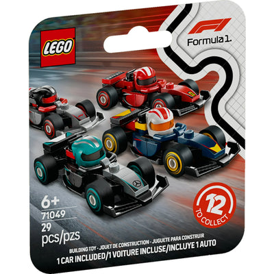 Zabawka LEGO FORMULA 1 MINIFIGURES KOLEKCJONERSKIE BOLIDY  - kolekcjonerska LEGO premium dla dzieci