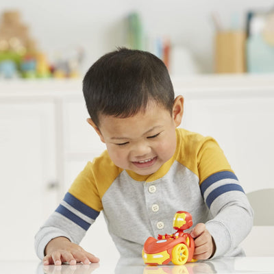 SPIDEY I SUPER KUMPLE MARVEL POJAZD IRON - widok 2 opakowania Hasbro szczegoly kolekcja