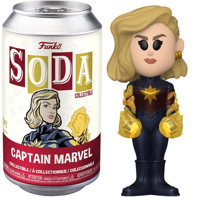 Figurka Funko Vinyl Soda Captain Marvel - limitowana figurka w puszce - kolekcjonerska Marvel