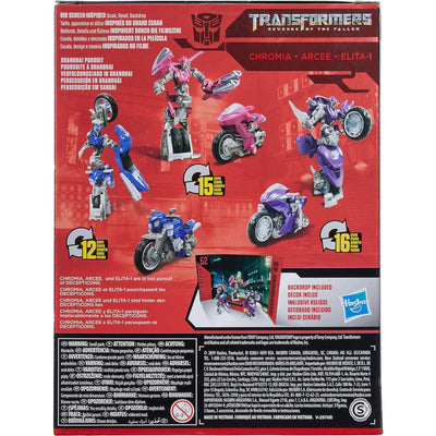 TRANSFORMERS REVENGE OF THE FALLEN STUDI - widok 2 opakowania Hasbro szczegoly kolekcja