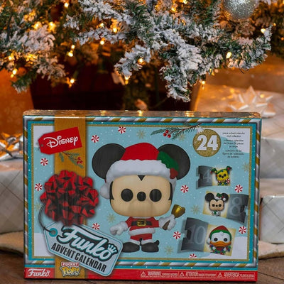 Funko POP FUNKO POCKET POP! DISNEY KALENDARZ  - widok 2 opakowania tyl back box kolekcjonerska