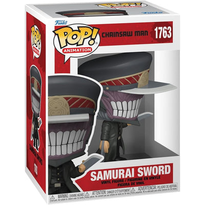 Figurka Funko POP ANIMATION CHAINSAW MAN   SAMURAI SWORD 1763 - kolekcjonerska premium dla fanow kolekcjonerow