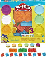 Zabawka PLAY-DOH CIASTOLINA ZESTAW LICZBY LICZENIE + 6 TUB - kolekcjonerska premium zabawki Aseo dla dzieci