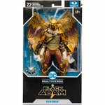 DC MULTIVERSE BLACK ADAM RUCHOMA  HAWKMA - widok 2 opakowania szczegoly zabawka kolekcja