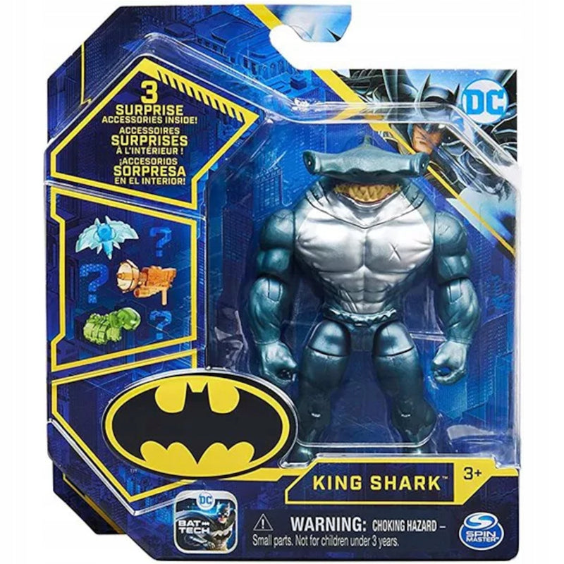 Zabawka DC COMICS BATMAN RUCHOMA  KING SHARK 10cm - kolekcjonerska premium zabawki Aseo dla dzieci