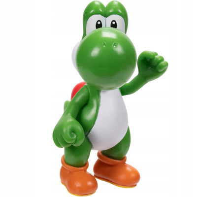 SUPER MARIO JAKKS RUCHOMA  YOSHI 7cm - widok 2 opakowania szczegoly zabawka kolekcja