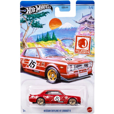Zabawka HOT WHEELS J-IMPORTS AUTO KOLEKCJONERSKIE NISSAN S - kolekcjonerska Mattel premium dla dzieci