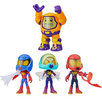 SPIDEY I SUPER KUMPLE WEB-SPINNERS ZESTA - widok 6 opakowania Hasbro szczegoly kolekcja