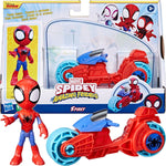 Zabawka SPIDEY I SUPER KUMPLE MARVEL HASBRO MOTOCYKL + RUC - kolekcjonerska Hasbro premium dla dzieci fanow