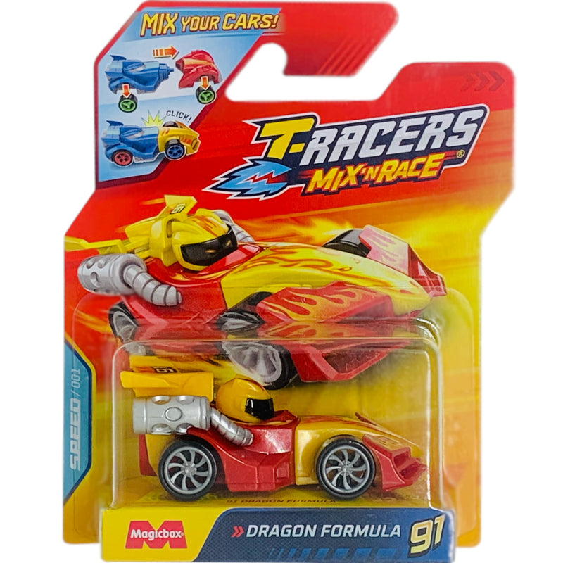 Zabawka T-RACERS 2.0 MIX 'N RACE MAGIC BOX SPEED 001 AUTO  - kolekcjonerska premium zabawki Aseo dla dzieci