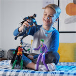 DC BATMAN MEGA ZESTAW DUŻE RUCHOME FIGUR - widok 8 opakowania szczegoly zabawka kolekcja