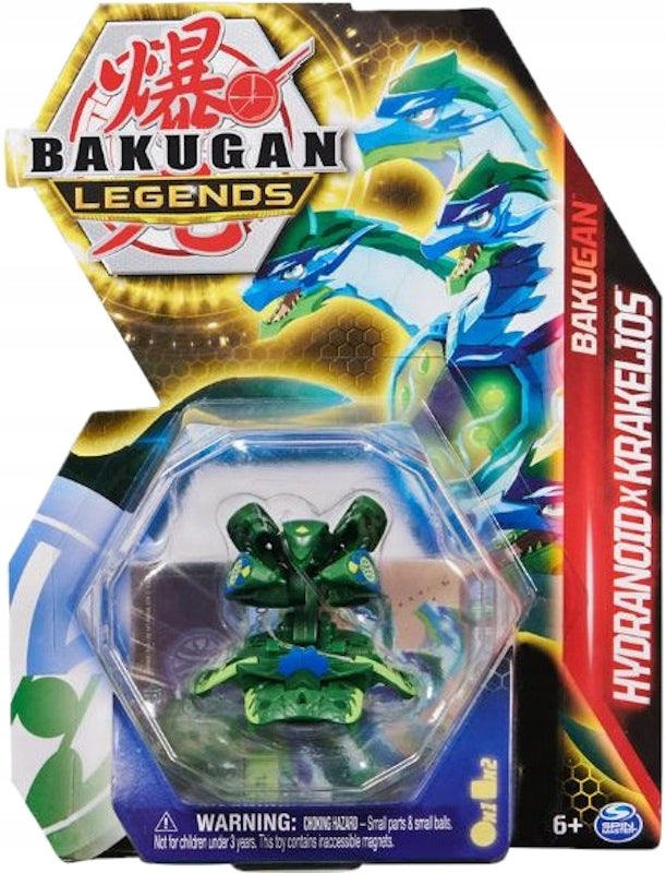 Zabawka BAKUGAN LEGENDS KULA  HYDRANOID X KRAKELIOS - kolekcjonerska premium zabawki Aseo dla dzieci