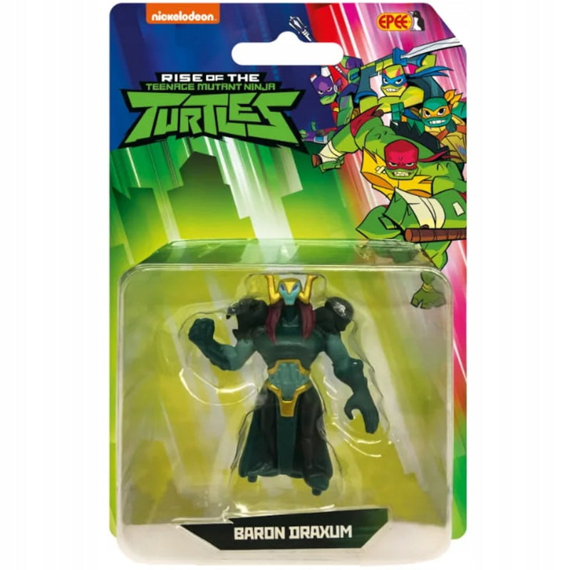 Zabawka WOJOWNICZE ŻÓŁWIE NINJA MINI  BARON DRAXUM - kolekcjonerska premium zabawki Aseo dla dzieci