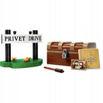 LEGO HARRY POTTER ZESTAW HEDWIGA Z WIZYT - widok 3 opakowania szczegoly zabawka kolekcja