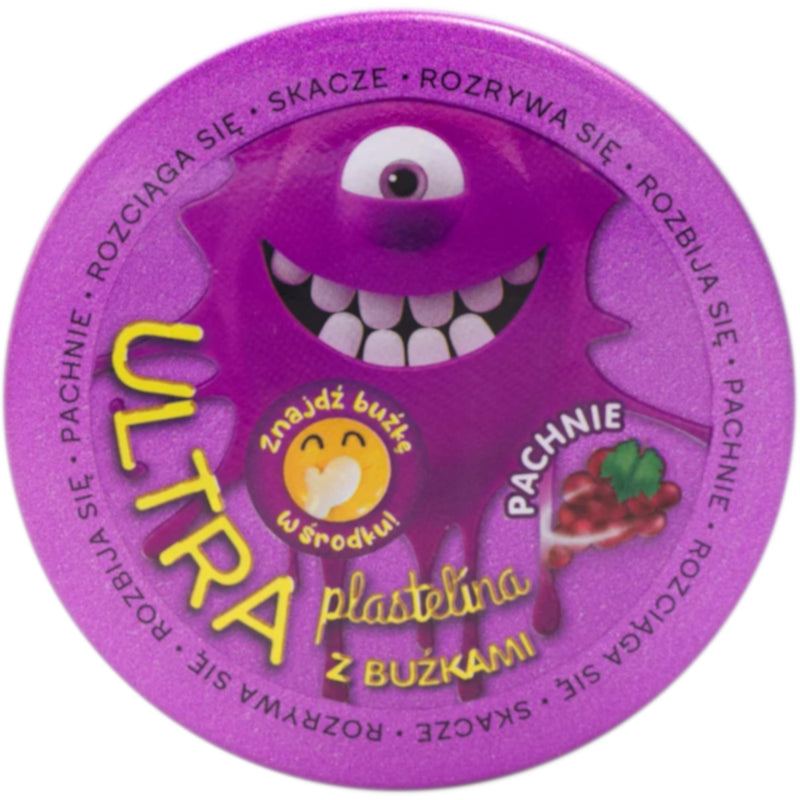 Zabawka ULTRA PLASTELINA Z BUŹKAMI EPEE FIOLETOWA PACHNĄCA - kolekcjonerska Epee premium dla dzieci