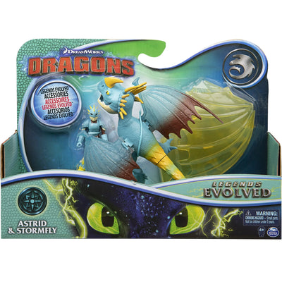 Zabawka JAK WYTRESOWAĆ SMOKA DRAGONS LEGENDS EVOLVED STORM - kolekcjonerska Spin Master premium dla dzieci