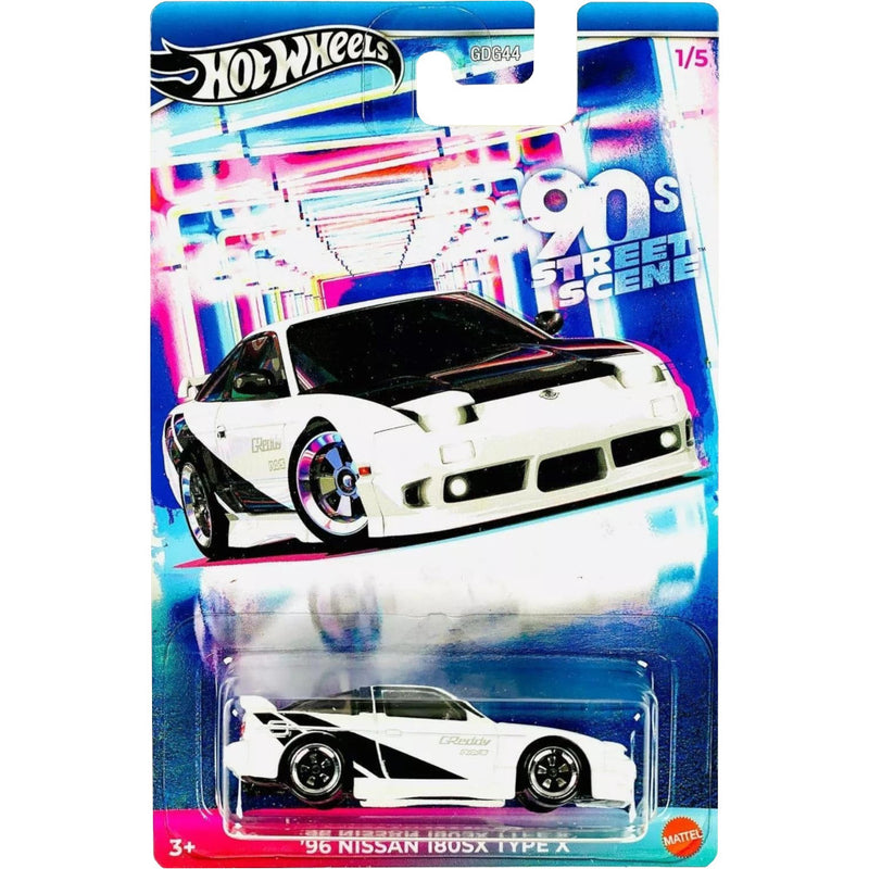 Zabawka HOT WHEELS 90S STREET SCENE AUTKO SAMOCHÓD '96 NIS - kolekcjonerska Mattel premium dla dzieci