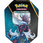 Zabawka POKEMON TCG TRADING CARD GAME DIVERGENT POWERS TIN - kolekcjonerska Pokemon TCG premium dla dzieci
