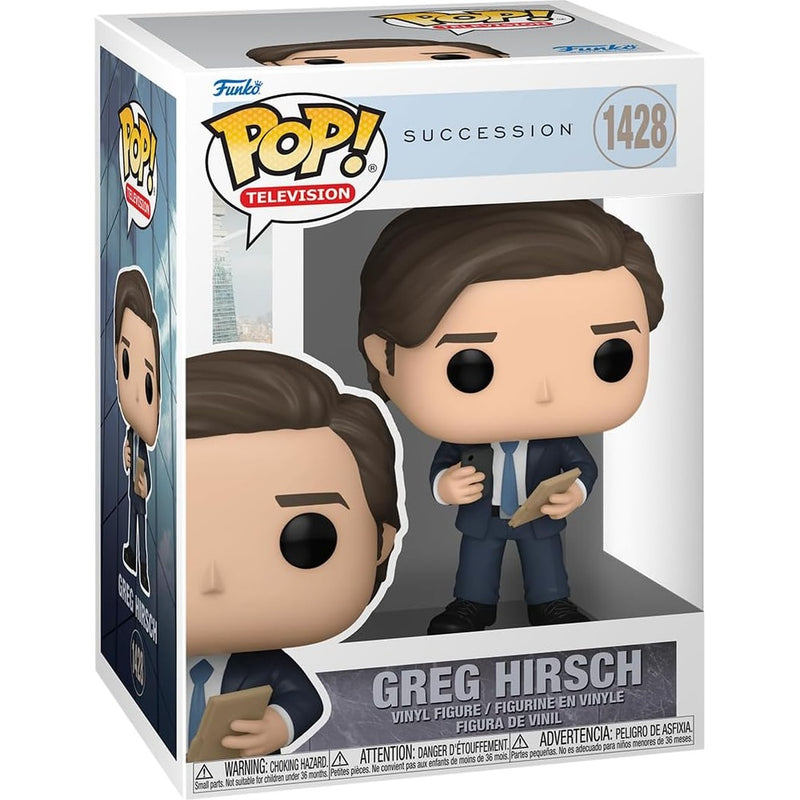 Figurka Funko POP TELEVISION SUCCESSION   GREG HIRSCH 1428 - kolekcjonerska premium dla fanow kolekcjonerow