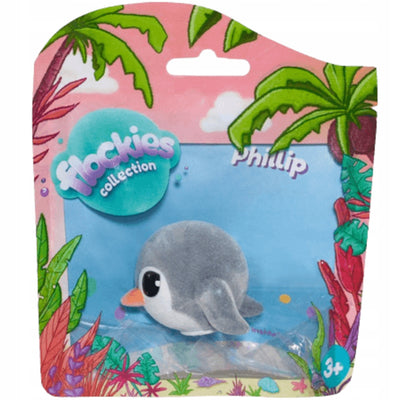 FLOCKIES WYSPA TROPIKALNA  KOLEKCJONERSK - widok 2 opakowania szczegoly zabawka kolekcja