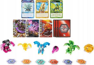 BAKUGAN EVOLUTIONS BATTLE PACK NILLIOUS  - widok 2 opakowania szczegoly zabawka kolekcja