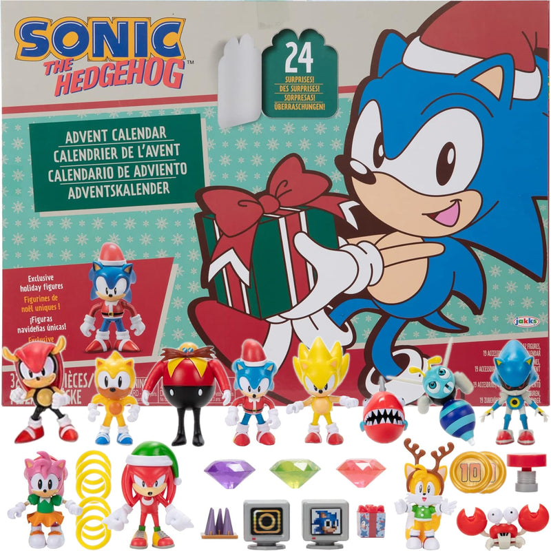 Zabawka SONIC THE HEDGEHOG 12 RUCHOMYCH FIGUREK ORYGINALNY - kolekcjonerska JAKKS Pacific premium dla dzieci