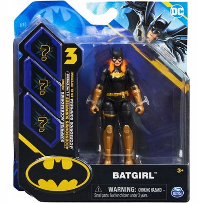 Zabawka DC BATMAN RUCHOMA  BATGIRL 10cm + AKCESORIA - kolekcjonerska premium zabawki Aseo dla dzieci