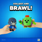 BRAWL STARS RUCHOME FIGURKI ZADYMIARZE 5 - widok 3 opakowania szczegoly zabawka kolekcja