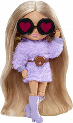 LALKA BARBIE EXTRA MINIS BLONDYNKA W SUK - widok 4 opakowania szczegoly zabawka kolekcja