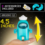 AMONG US DUŻA ORYGINALNA  Z AKCESORIAMI  - widok 5 PMI opakowanie szczegoly collectible