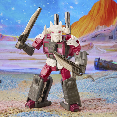 TRANSFORMERS LEGACY DELUXE CLASS TAKARA  - widok 2 opakowania Hasbro szczegoly kolekcja