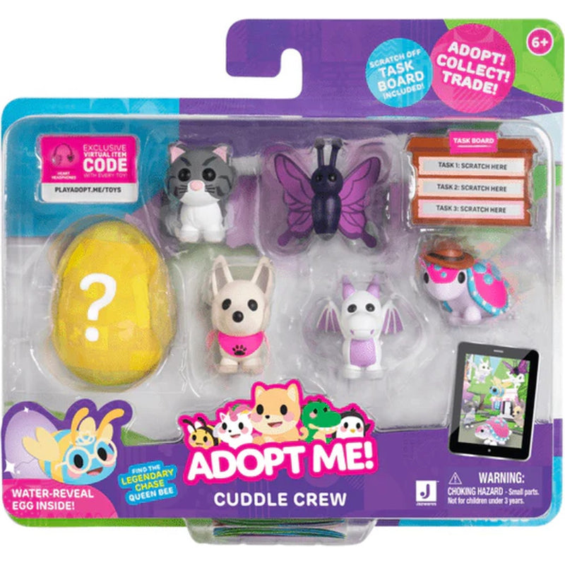 Zabawka ADOPT ME! 6-PAK ORYGINALNE FIGURKI ROBLOX ZWIERZĘT - kolekcjonerska Jazwares premium dla dzieci fanow
