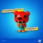 BRAWL STARS PMI  KOLEKCJONERSKA POSTAĆ Z - widok 4 opakowania szczegoly zabawka kolekcja