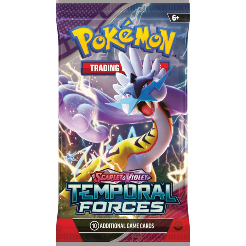 Zabawka POKEMON TCG TRADING CARD GAME SCARLET & VIOLET TEM - kolekcjonerska Pokemon TCG premium dla dzieci
