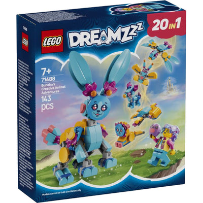 Zabawka LEGO DREAMZZZ ZESTAW KLOCKÓW 20w1 KREATYWNE ZWIERZ - kolekcjonerska LEGO premium dla dzieci