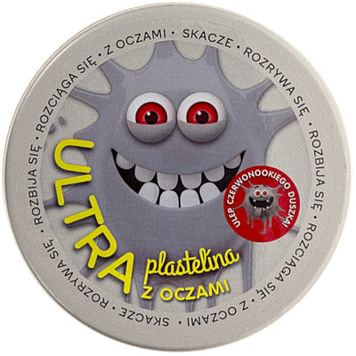 Zabawka ULTRA PLASTELINA Z OCZAMI EPEE SZARA 80g - kolekcjonerska Epee premium dla dzieci