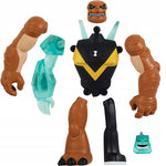 BEN 10 OMNI-GLITCH DIAMONDHEAD-HUMUNGOUS - widok 3 opakowania szczegoly zabawka kolekcja