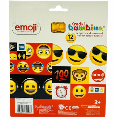 KREDKI BAMBINO JUMBO GRUBE W DREWNIANEJ  - widok 2 St. Majewski opakowanie szczegoly