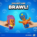 BRAWL STARS RUCHOMA KOLEKCJONERSKA  AKCJ - widok 4 opakowania szczegoly zabawka kolekcja