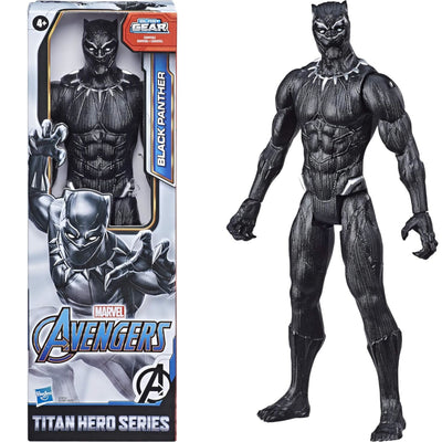 Zabawka MARVEL AVENGERS TITAN HERO SERIES HASBRO BLACK PAN - kolekcjonerska Hasbro premium dla dzieci fanow