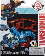 Zabawka TRANSFORMERS ROBOTS  MINI-CON VELOCIRAZOR - kolekcjonerska premium zabawki Aseo dla dzieci