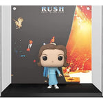 Funko POP Rush Albums - szczegóły figurki z płytą - Canadian rock trio Exit Stage Left vintage