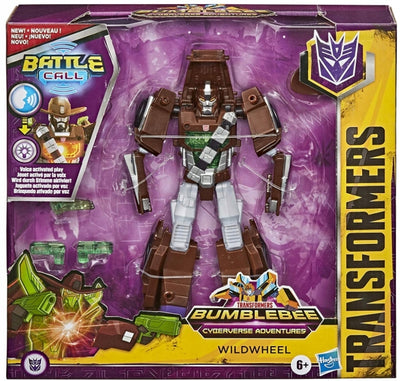 Zabawka TRANSFORMERS BUMBLEBEE WILDWHEEL HASBRO - kolekcjonerska premium zabawki Aseo dla dzieci