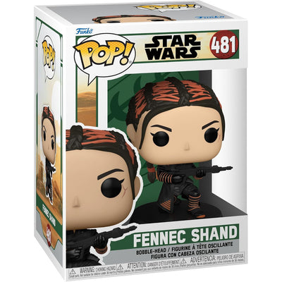 Figurka Funko POP STAR WARS BOBBLE-HEAD   FENNEC SHAND 481 - kolekcjonerska premium dla fanow kolekcjonerow