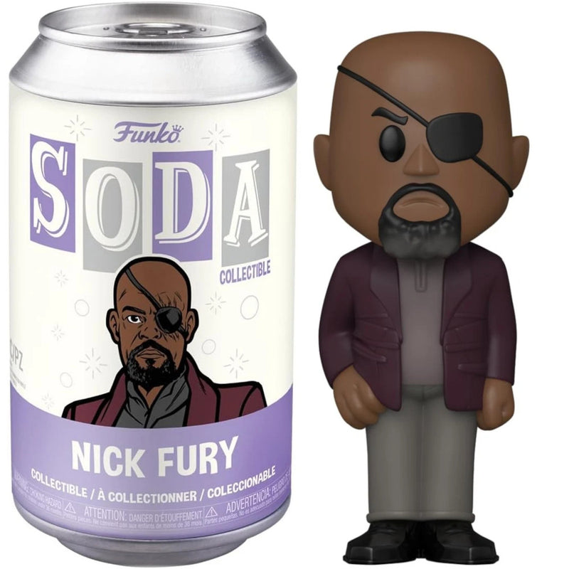 Figurka Funko POP FUNKO SODA MARVEL NICK FURY COLLECTIBLE FIGUR - kolekcjonerska premium dla fanow kolekcjoner