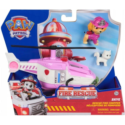 Zabawka PSI PATROL PAW PATROL POJAZD RATUNKOWY RESCUE FIRE - kolekcjonerska Spin Master premium dla dzieci